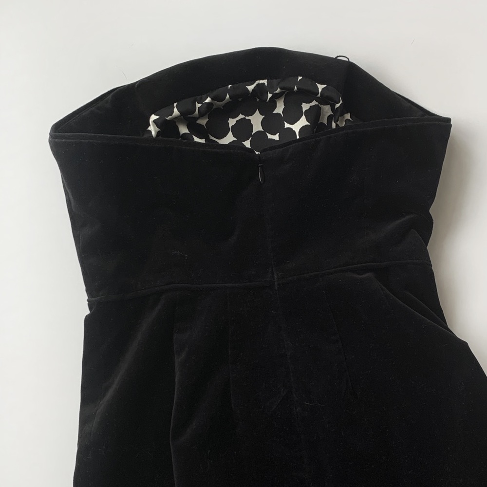 J Crew Velvet Strapless Dress - Picture 7 of 7